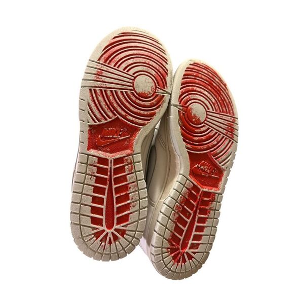 Nike Dunk Low Retro Shoes Mens SZ 8 White/Pure Platinum DV0831-101 Used No Box - Picture 7 of 8